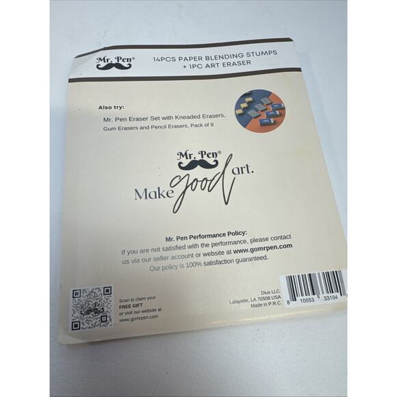 Mr. Pen 14-Piece Blending Stumps & Art Eraser Set for Drawing & Shading - Picture 2 of 2